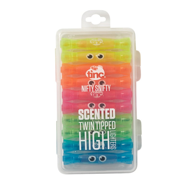 TINC Nifty Snifty Double-Tipped Highlighters,NISNDTMU - Image 1